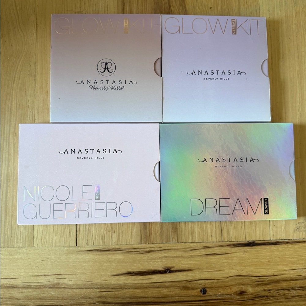 Anastasia Beverly Hills Glow Kit - Nicole Guerriero and others